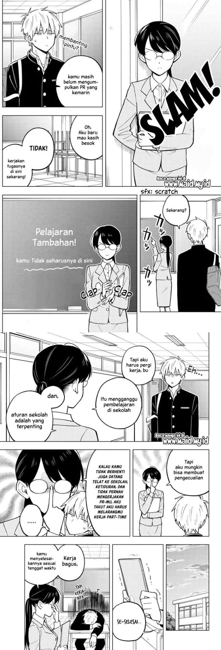 Sensei wa Koi wo Oshierarenai chapter 23 halaman 7