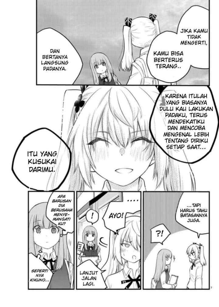 Koe ga dasenai Shoujo wa chapter 76 halaman 9