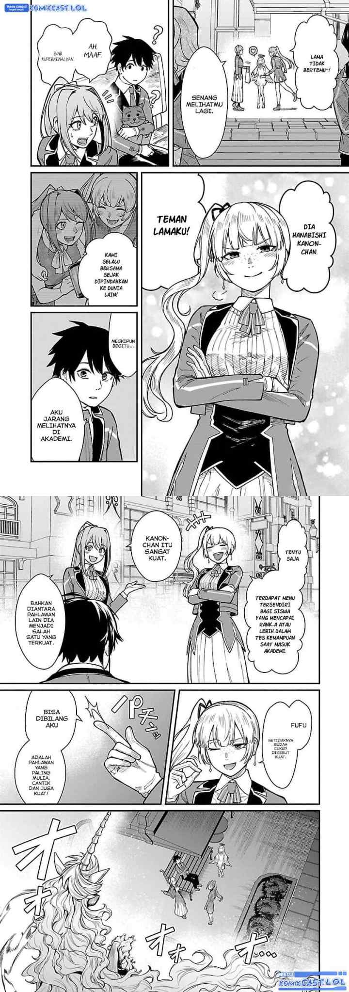 Saikyou no Maou ni Kitaerareta Yuusha Isekai Kikanshatati no Gakuen de Musou Suru chapter 20 halaman 6