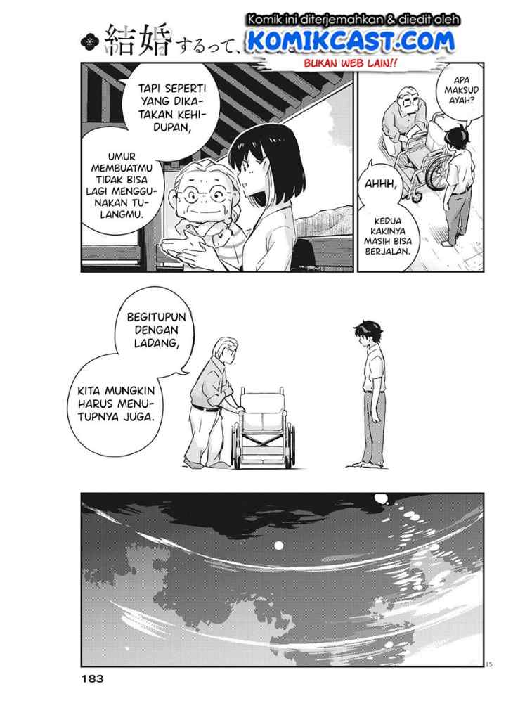 Kekkon Surutte, Hontou desu ka? chapter 68 halaman 16