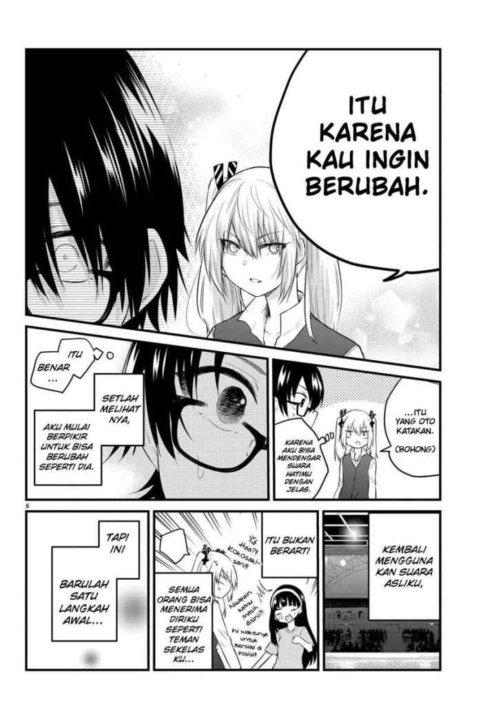 Koe ga dasenai Shoujo wa chapter 55 halaman 9