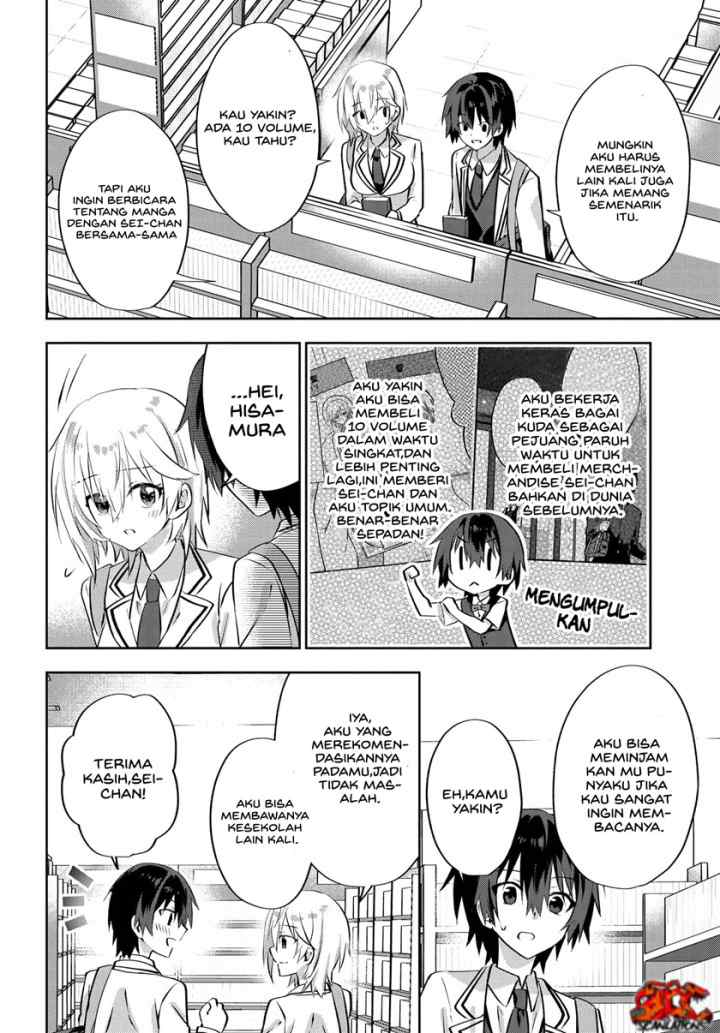 RabuKome Manga ni Haitte Shimattanode, Oshi no Make Hiroin o Zenryoku de Shiawaseni suru chapter 5.1 halaman 5