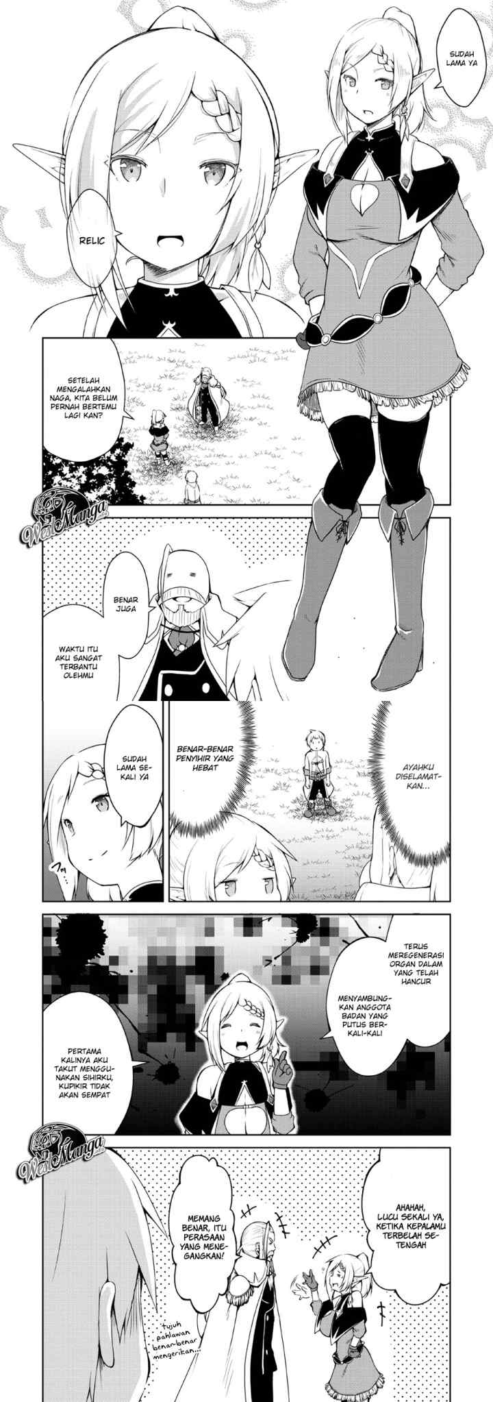 Kikaku Hazure no Eiyuu ni Sodaterareta, Joushiki Hazure no Mahou Kenshi chapter 4 halaman 9