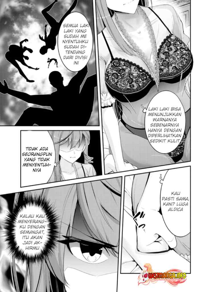 Seikishi ni Natta kedo Danchou no Oppai ga Sugosugite Kokoro ga Kiyomerarenai chapter 2.1 halaman 4
