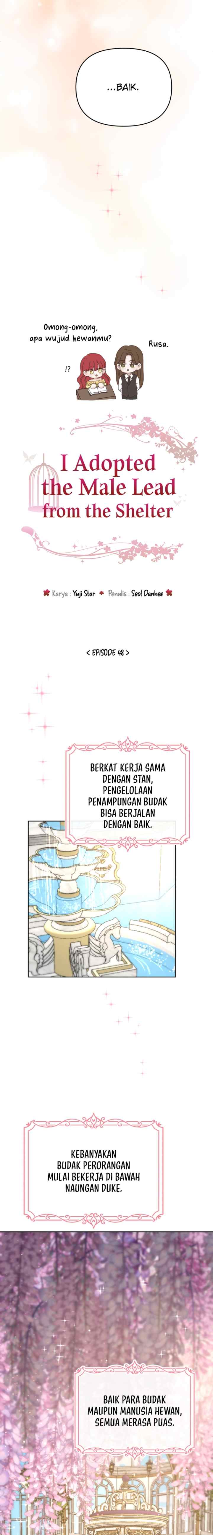 I Adopted a Male Lead From a Prison Shelter chapter 48 halaman 5