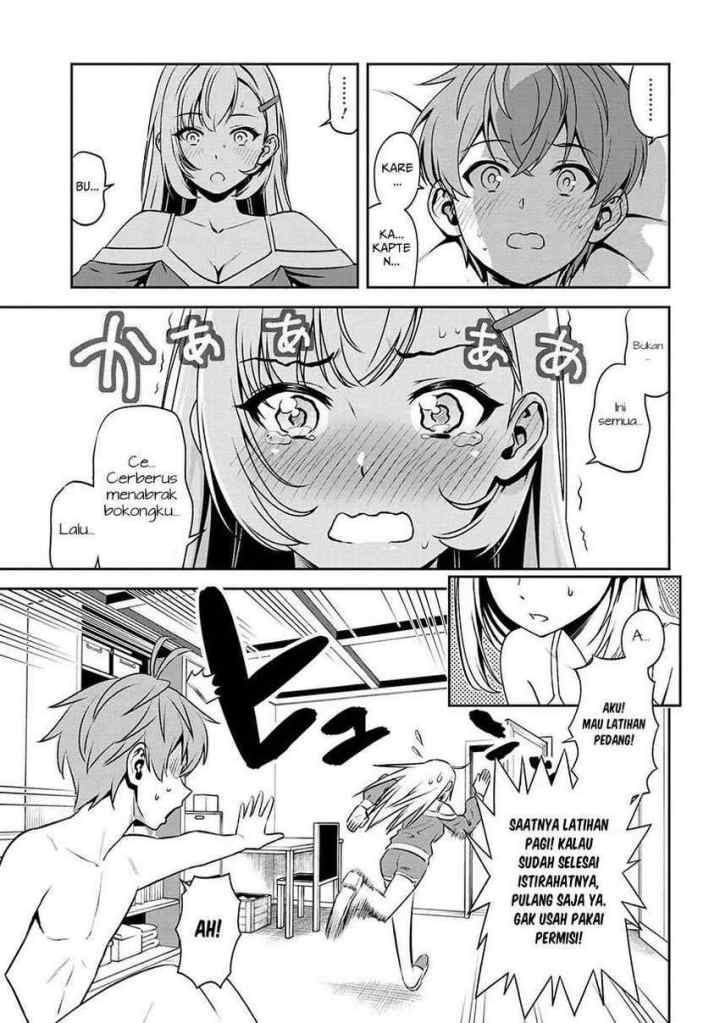 Toshiue Elite Onna Kishi Ga Boku No Mae De Dake Kawaii chapter 9.1 halaman 5