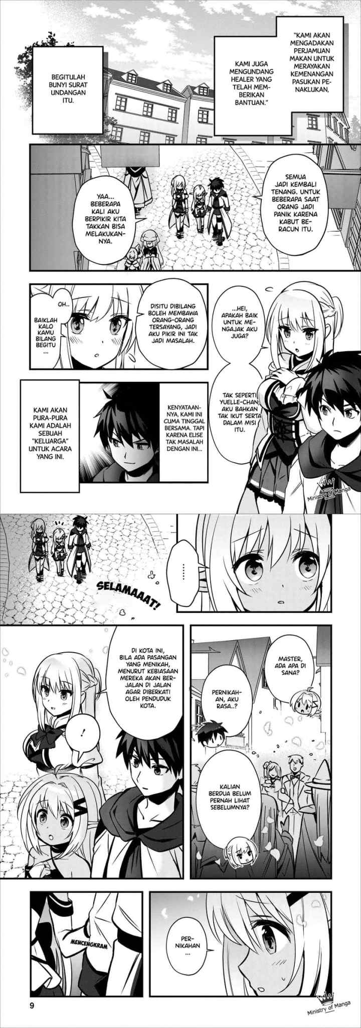 Isekai no Meikyuu Toshi de Chiyu Mahoutsukai Yattemasu chapter 11 halaman 4