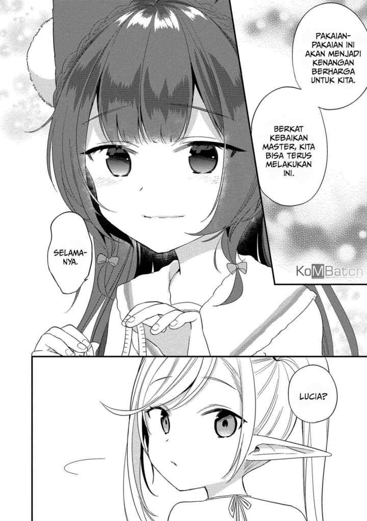 Isekai de Kojiin wo Hiraita kedo, Naze ka Darehitori Sudatou to Shinai Ken chapter 13.5 halaman 9
