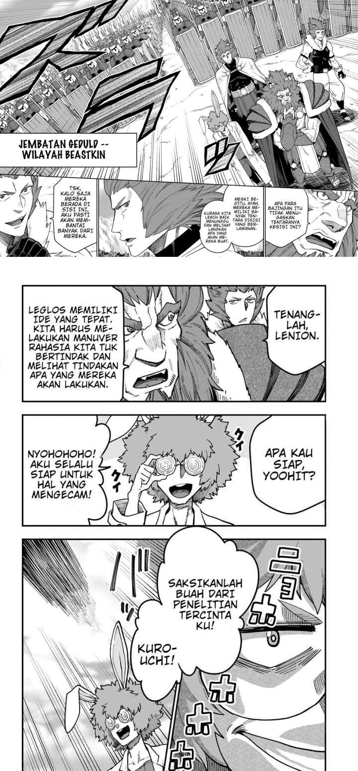 Konjiki no Moji Tsukai: Yuusha Yonin ni Makikomareta Unique Cheat chapter 33 halaman 12