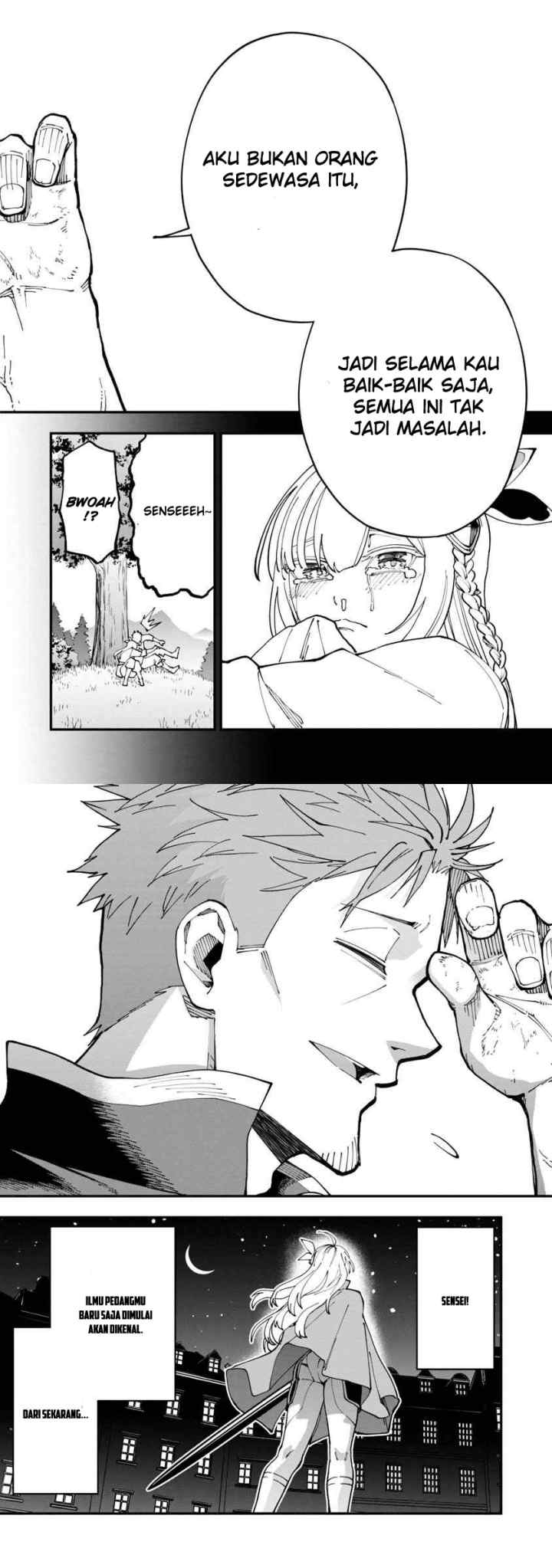 Katainaka no Ossan, Kensei ni Naru ~tada no inaka no kenjutsu shihan datta no ni, taisei shita deshi-tachi ga ore wo hottekurenai ken~ chapter 4 halaman 15