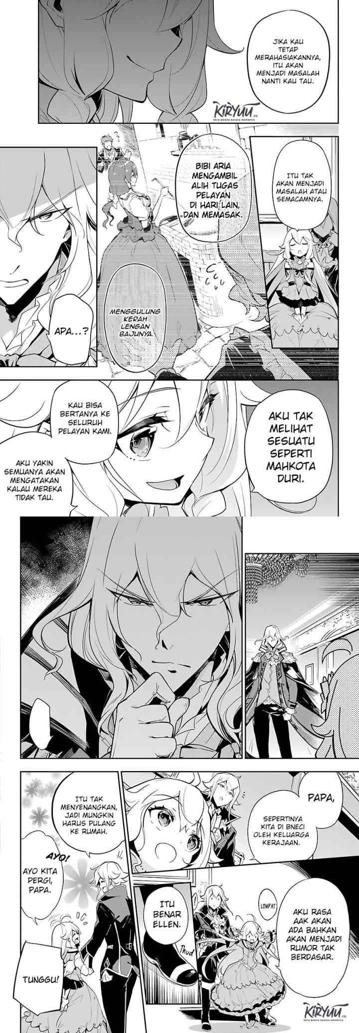 Chichi wa Eiyuu Haha wa Seirei Musume no Watashi wa Tenseisha chapter 16 halaman 11