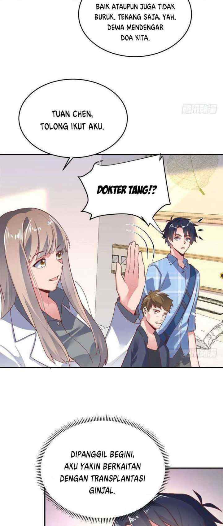 Carrying the Goddess Along chapter 53 halaman 8