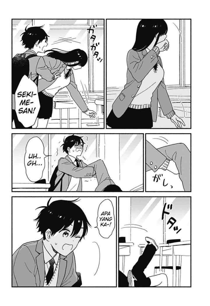 Sekimen Shinaide Sekime-san (Serialization) chapter 1 halaman 16