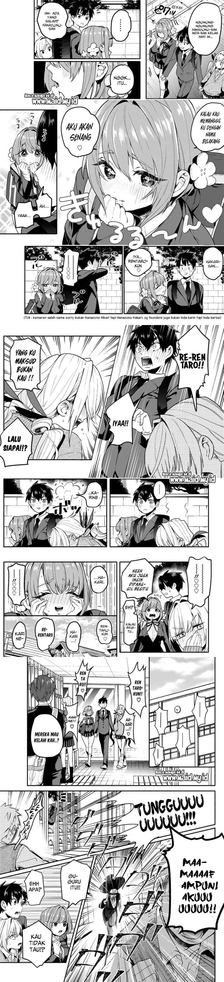 Kimi no Koto ga Dai Dai Dai Dai Daisuki na 100-ri no Kanojo chapter 2 halaman 4