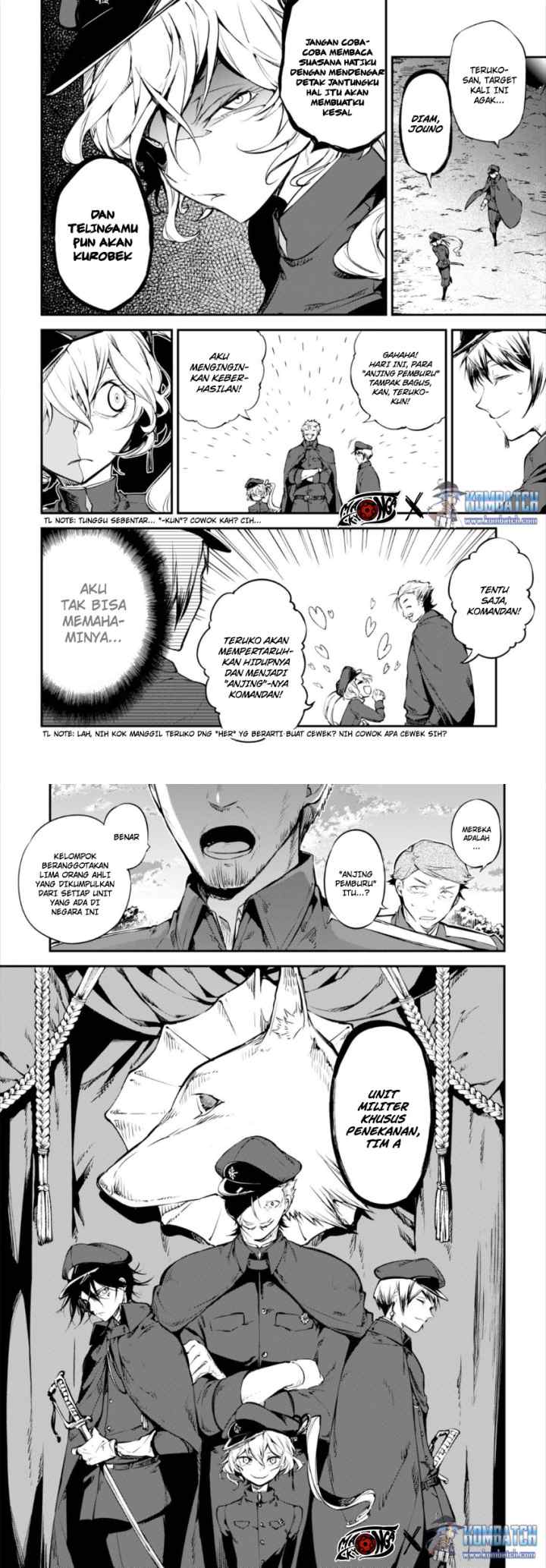 Bungou Stray Dogs chapter 60 halaman 7