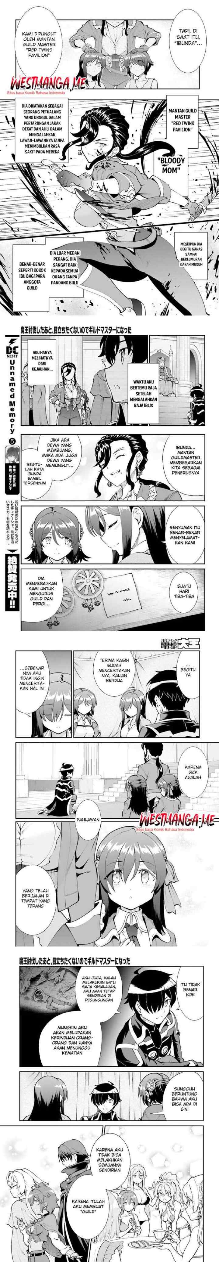 Maou Toubatsu Shita Ato, Medachitakunai node Guild Master ni Natta chapter 46 halaman 14