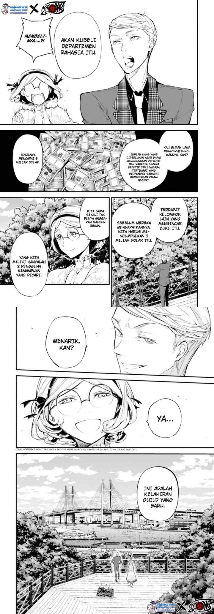 Bungou Stray Dogs chapter 44 halaman 18
