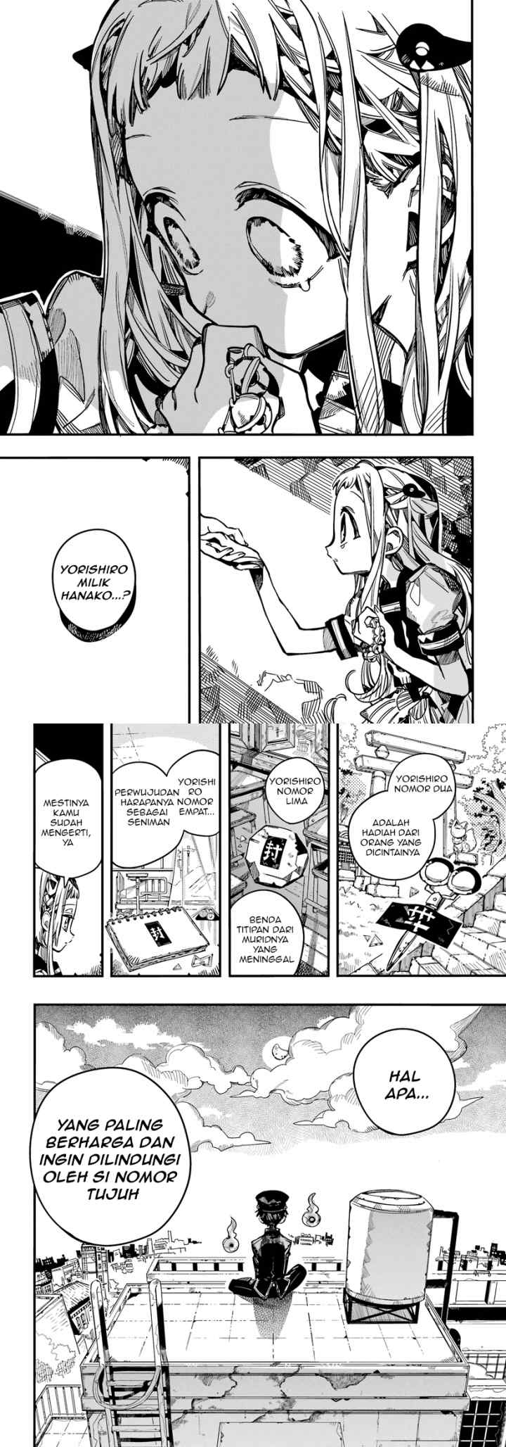 Jibaku Shounen Hanako-kun chapter 95 halaman 11