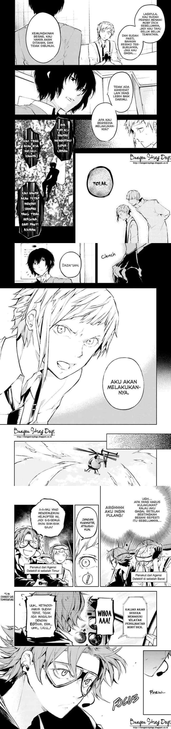 Bungou Stray Dogs chapter 33 halaman 8
