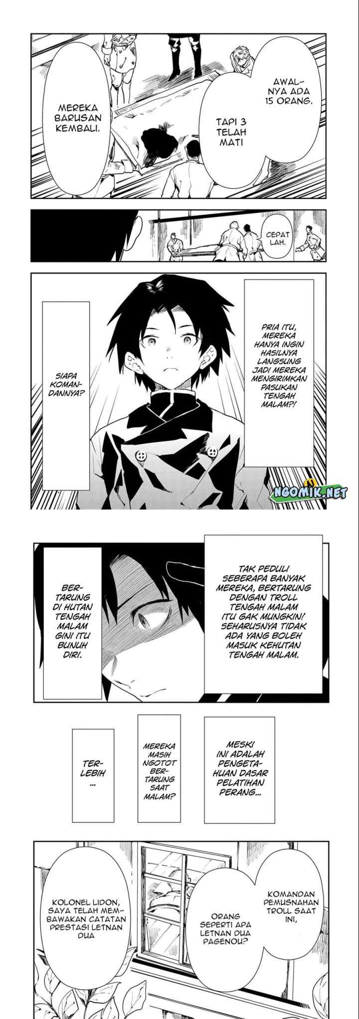 When I Reincarnated I Was a Soldier?! ~A Man Called the Red Shinigami~ chapter 2 halaman 4