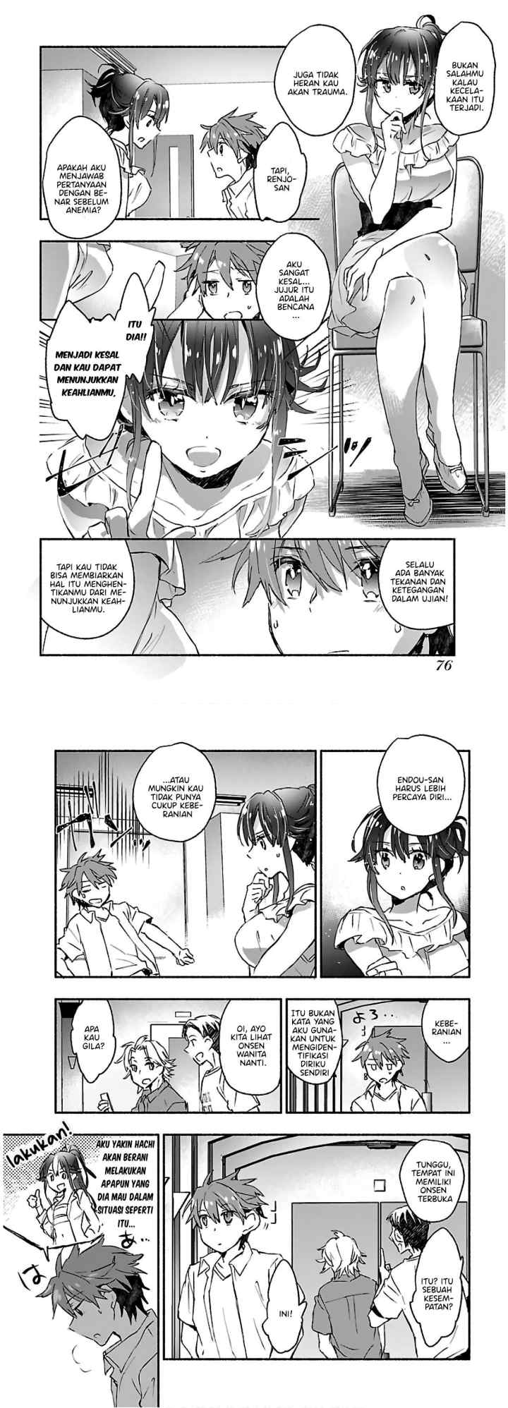 Yankee Musume ni Natsukarete Kotoshi mo Juken ni Shippai Shisou Desu chapter 8 halaman 5