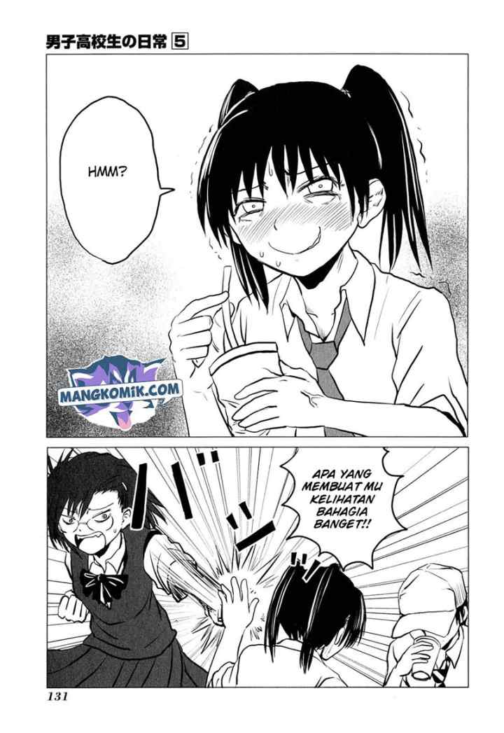 Danshi Koukousei no Nichijou chapter 81.13 halaman 5