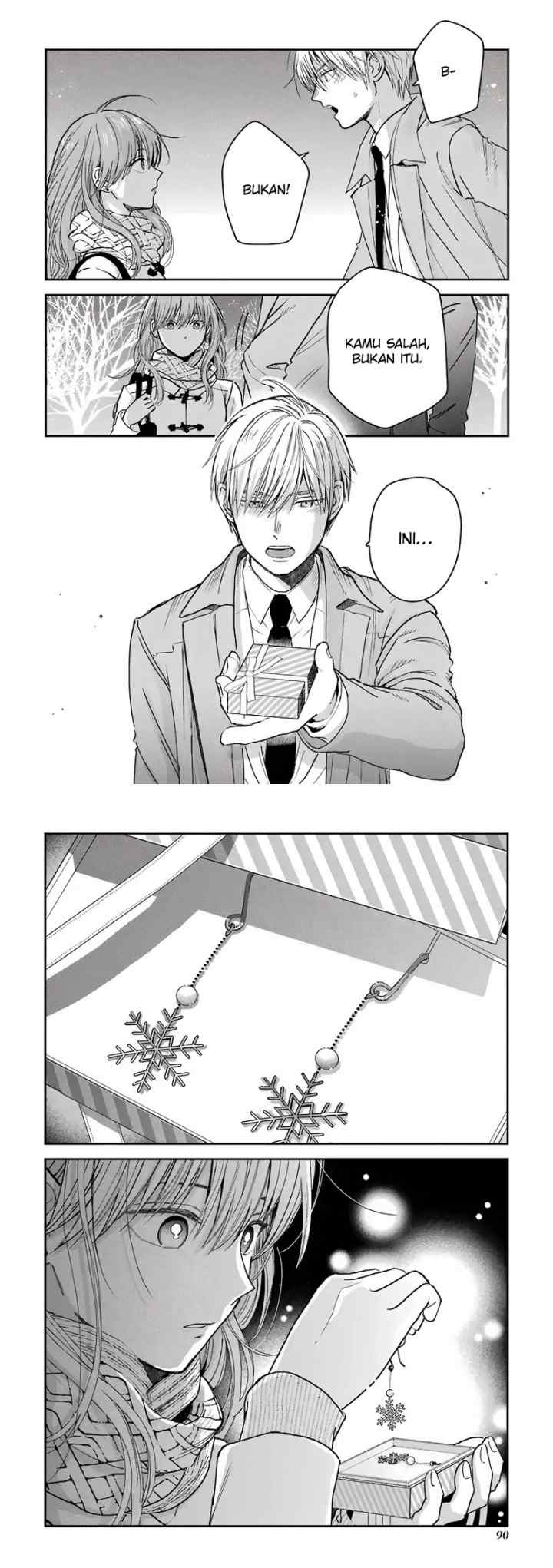 Koori Zokusei Danshi to Cool na Douryo Joshi chapter 13.5 halaman 10