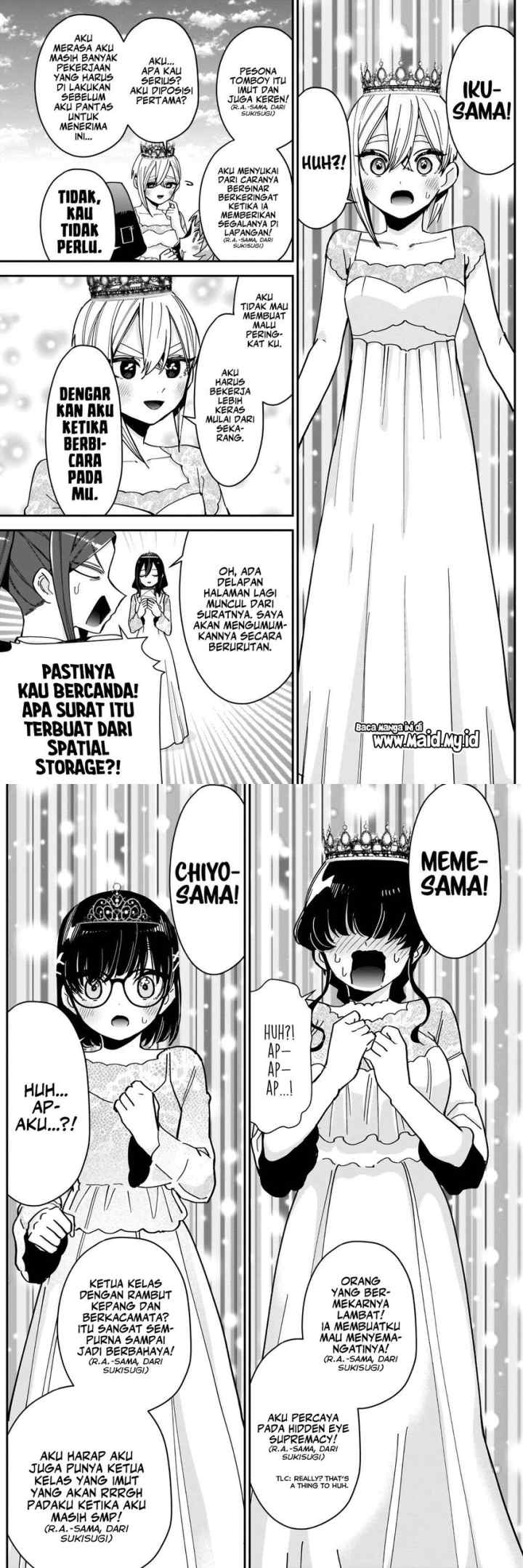 Kimi no Koto ga Dai Dai Dai Dai Daisuki na 100-ri no Kanojo chapter 100 halaman 6