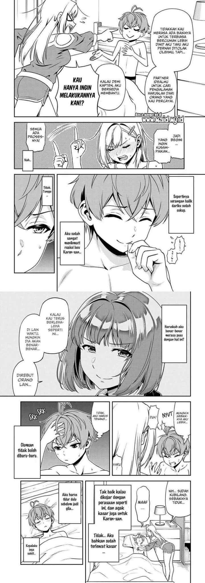 Toshiue Elite Onna Kishi Ga Boku No Mae De Dake Kawaii chapter 8.2 halaman 8