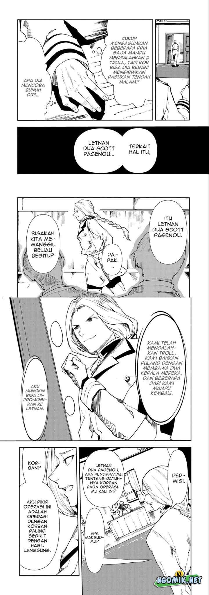 When I Reincarnated I Was a Soldier?! ~A Man Called the Red Shinigami~ chapter 2 halaman 5