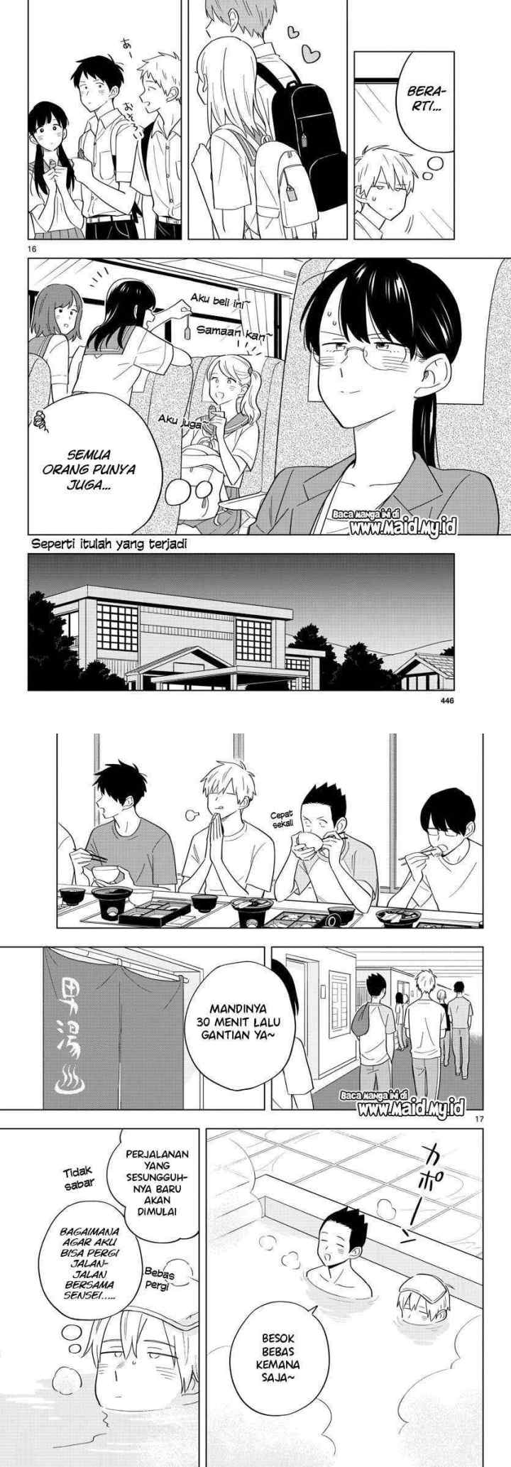 Sensei wa Koi wo Oshierarenai chapter 35 halaman 9