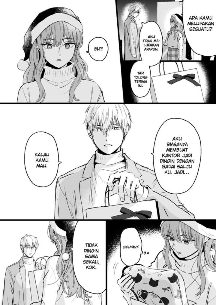 Koori Zokusei Danshi to Cool na Douryo Joshi chapter 12 halaman 4