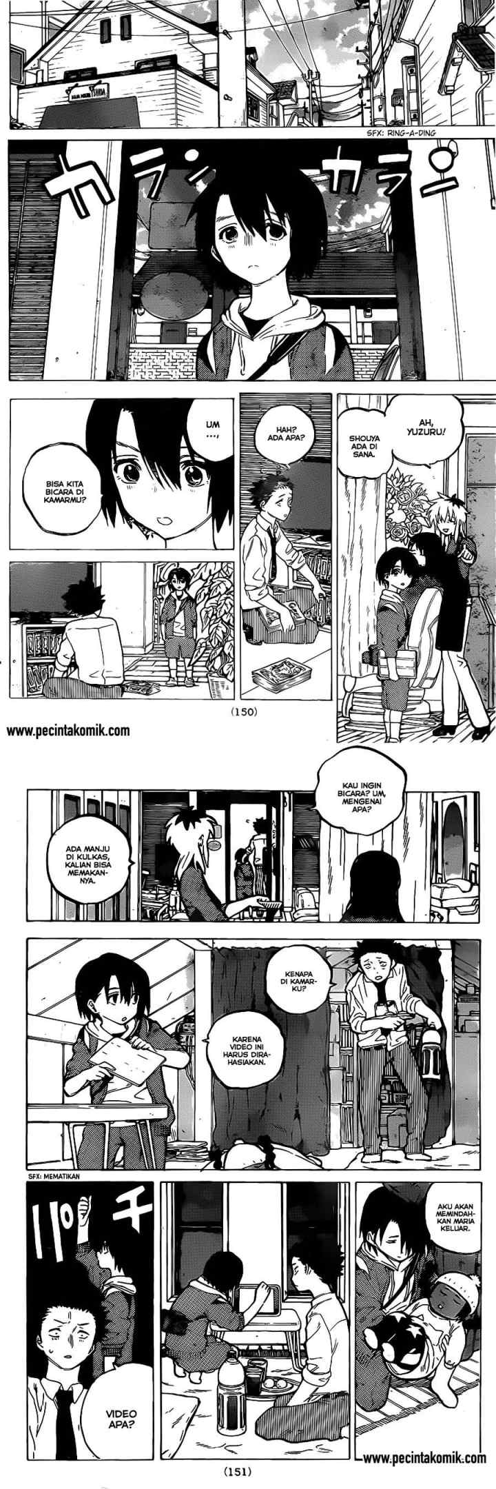 Koe no Katachi chapter 27 halaman 6