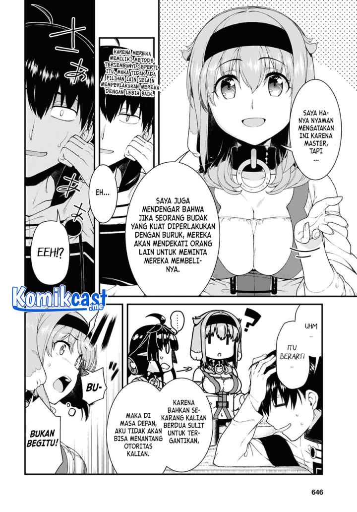 Isekai Meikyuu de Harem wo chapter 60 halaman 7