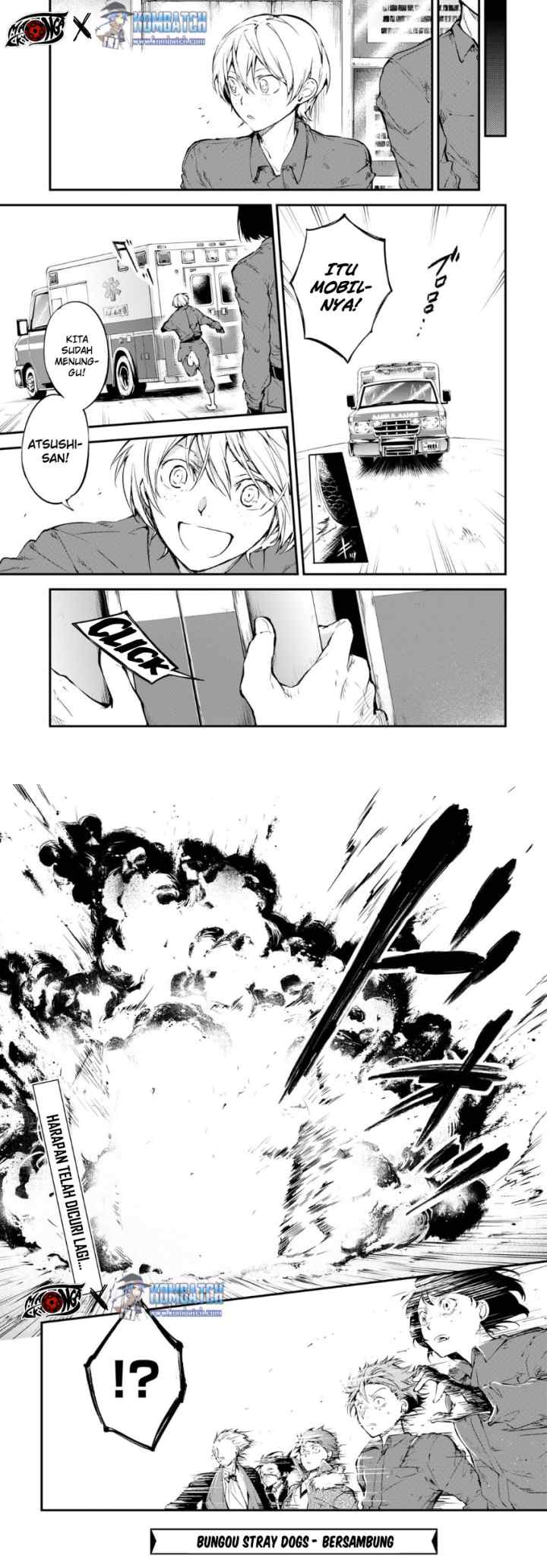 Bungou Stray Dogs chapter 66 halaman 18