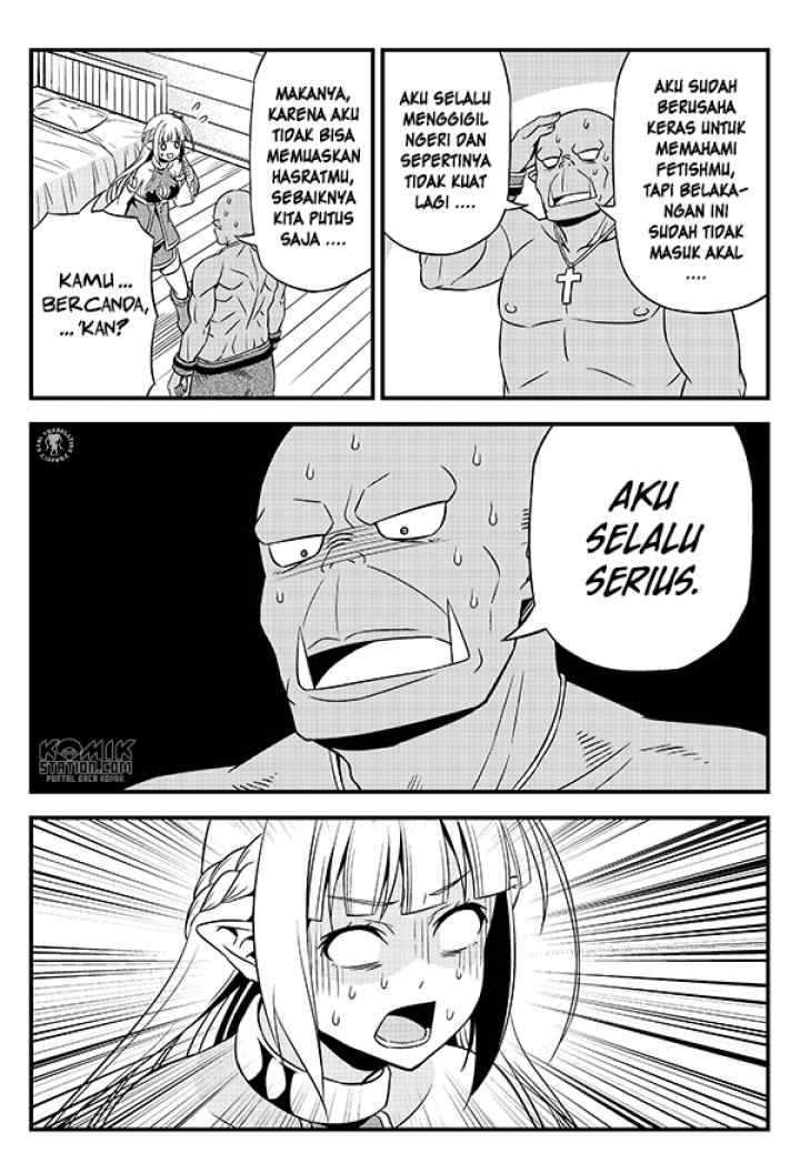 Hentai Elf to Majime Orc chapter 9.5 halaman 7