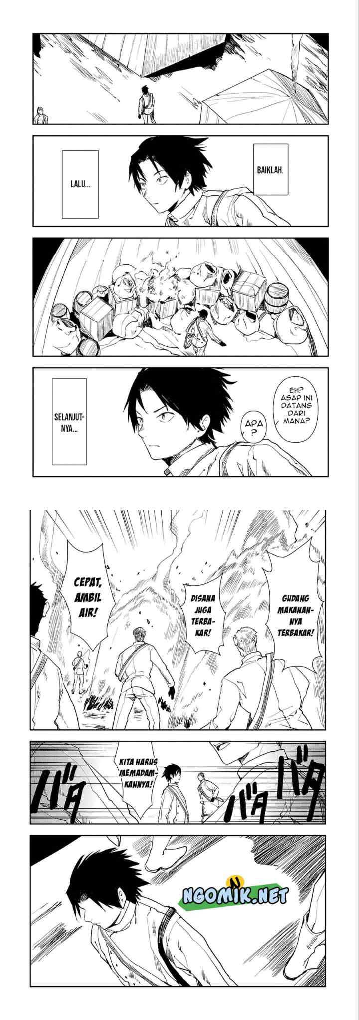 When I Reincarnated I Was a Soldier?! ~A Man Called the Red Shinigami~ chapter 5 halaman 4