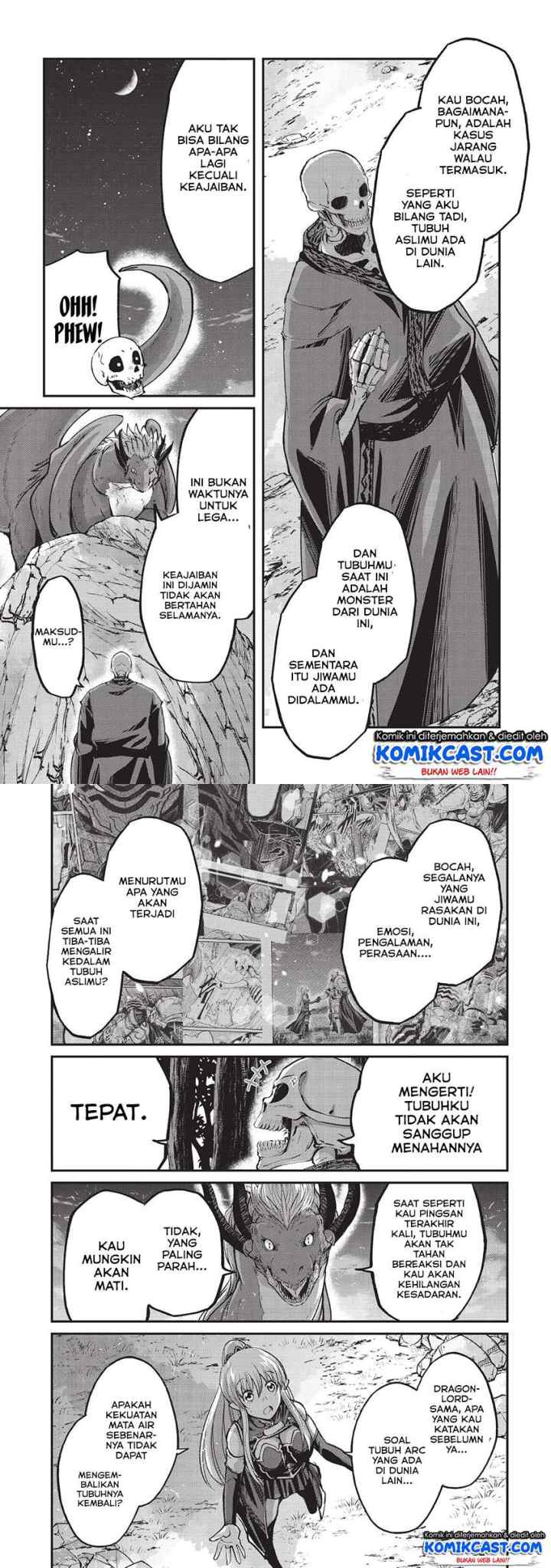 Gaikotsu Kishi-sama, Tadaima Isekai e Odekakechuu chapter 25 halaman 6