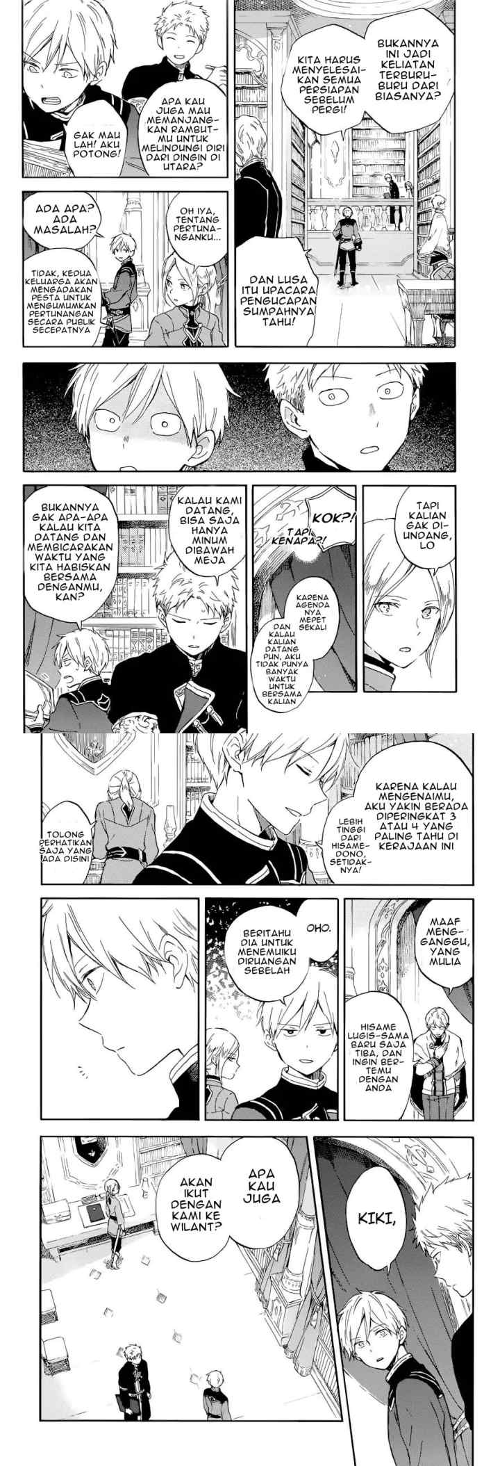 Akagami no Shirayukihime chapter 103 halaman 4