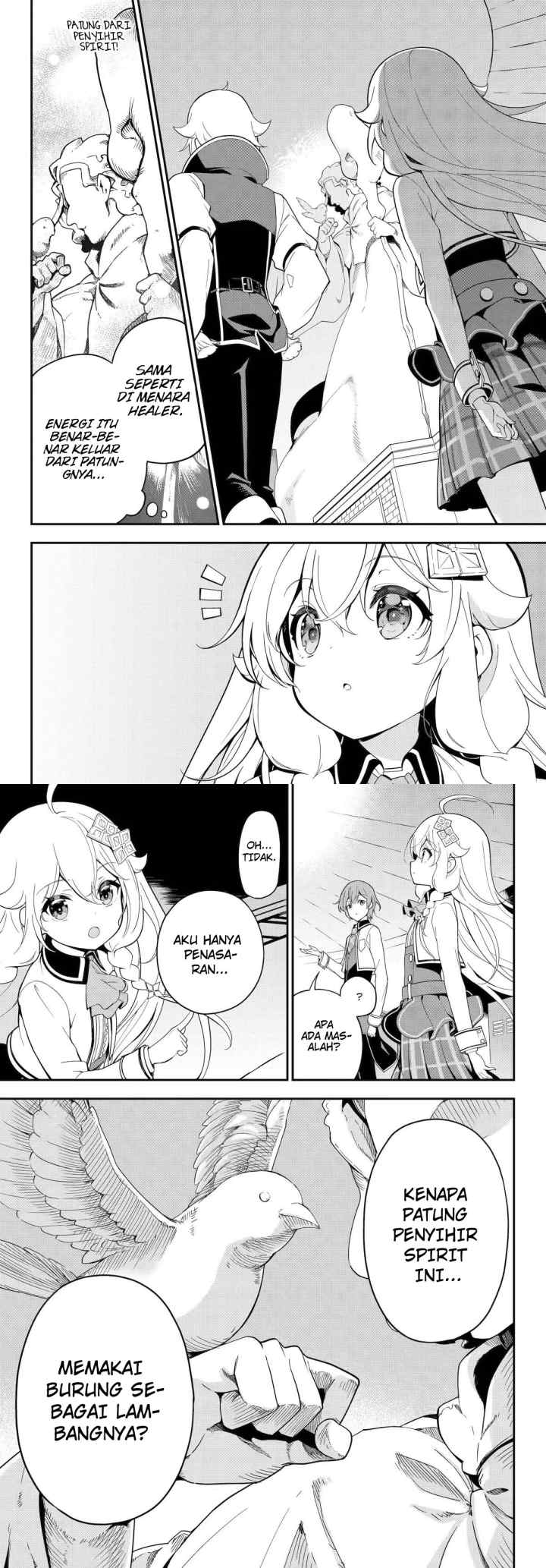 Chichi wa Eiyuu Haha wa Seirei Musume no Watashi wa Tenseisha chapter 48 halaman 6