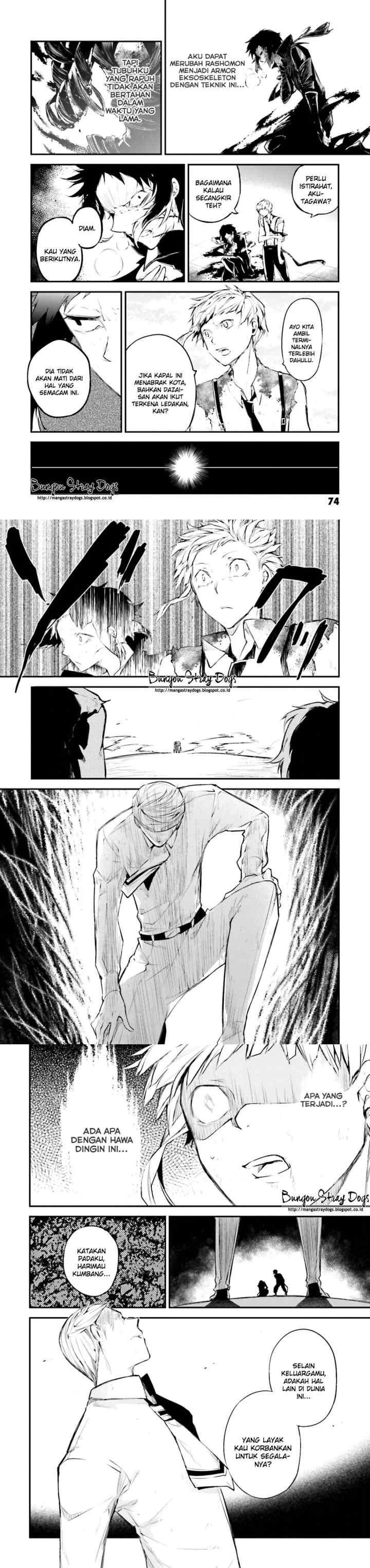 Bungou Stray Dogs chapter 35 halaman 12