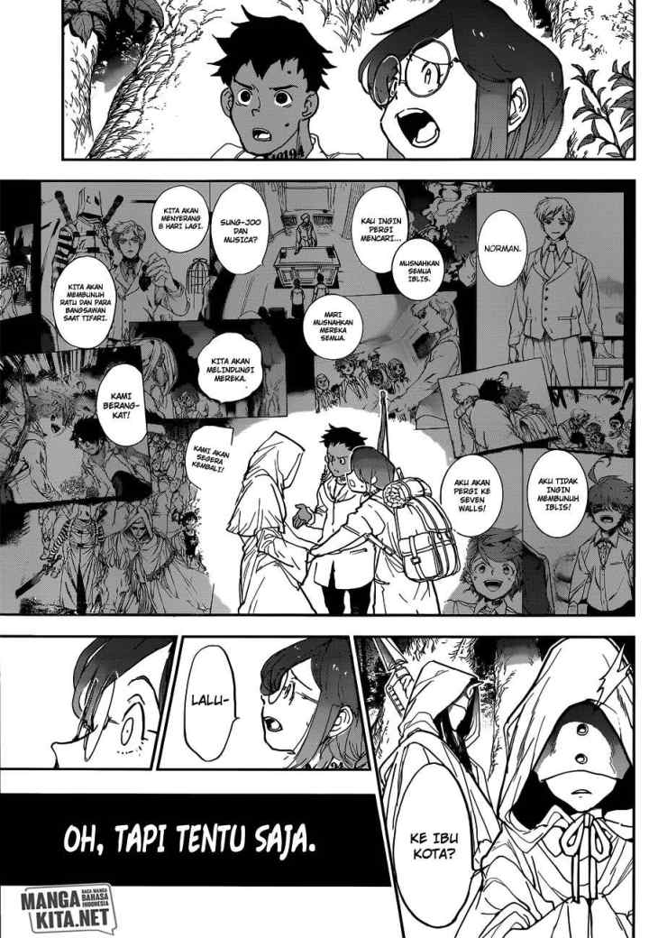 Yakusoku no Neverland chapter 144 halaman 12
