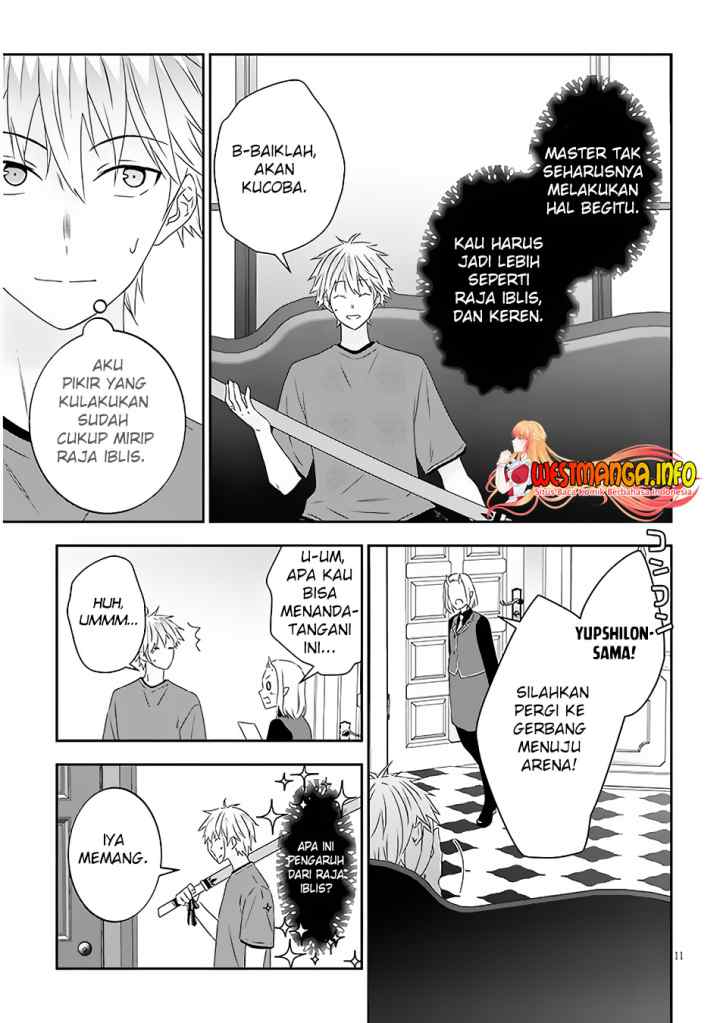 Maou ni Natte node - Dungeon Tsukutte Jingai Musume to Honobono suru chapter 61.1 halaman 13