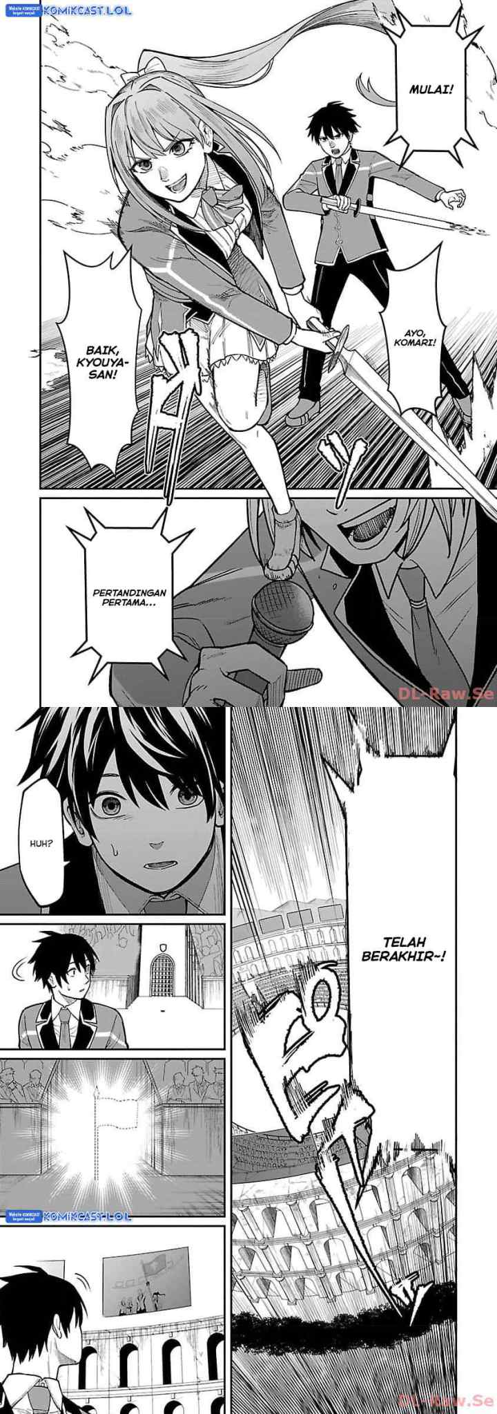Saikyou no Maou ni Kitaerareta Yuusha Isekai Kikanshatati no Gakuen de Musou Suru chapter 21 halaman 5