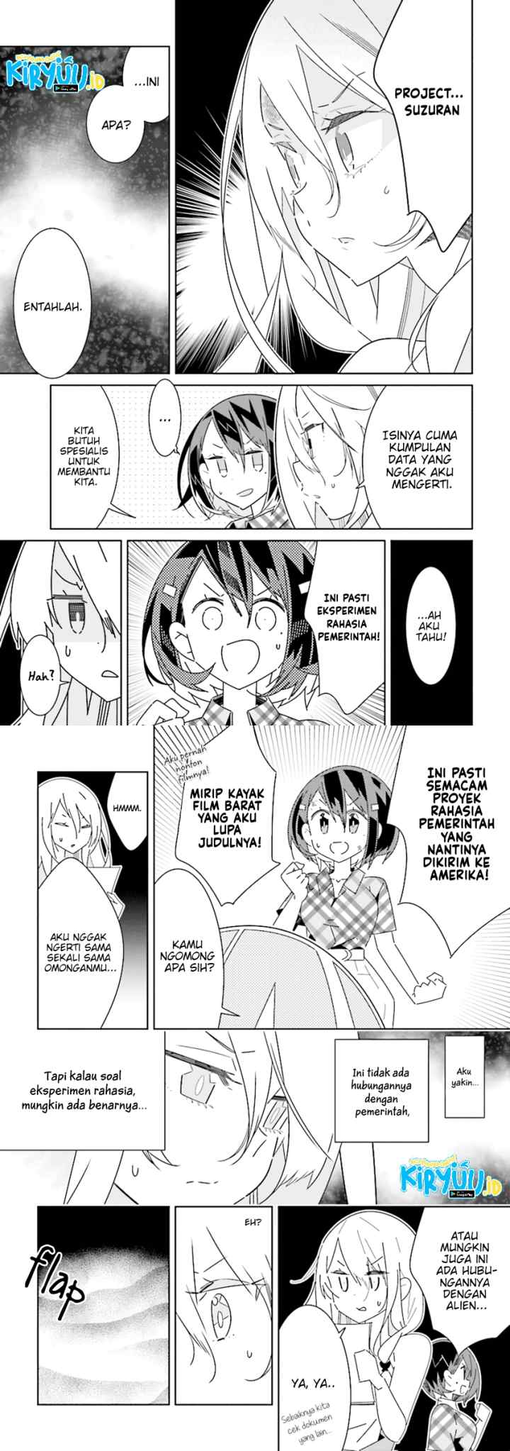 All of Humanity is Yuri Except For Me chapter 6.2 halaman 4