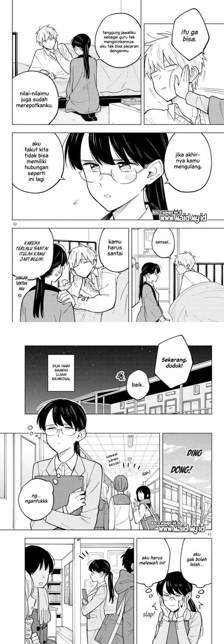 Sensei wa Koi wo Oshierarenai chapter 24 halaman 8