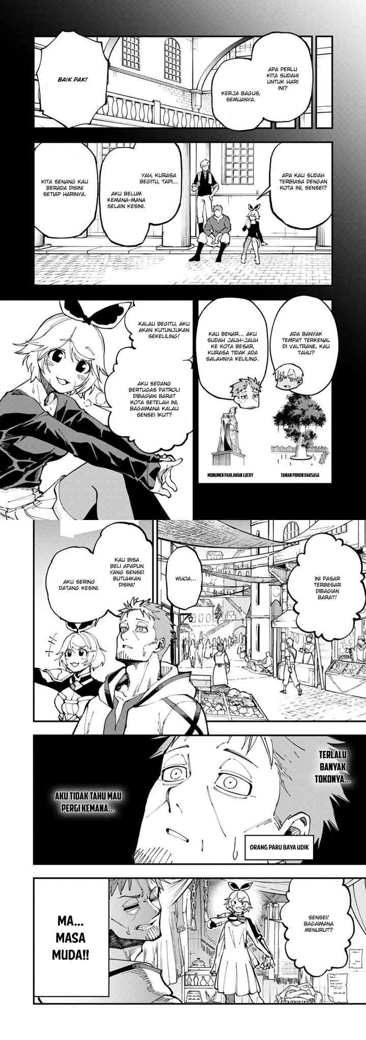 Katainaka no Ossan, Kensei ni Naru ~tada no inaka no kenjutsu shihan datta no ni, taisei shita deshi-tachi ga ore wo hottekurenai ken~ chapter 5 halaman 5