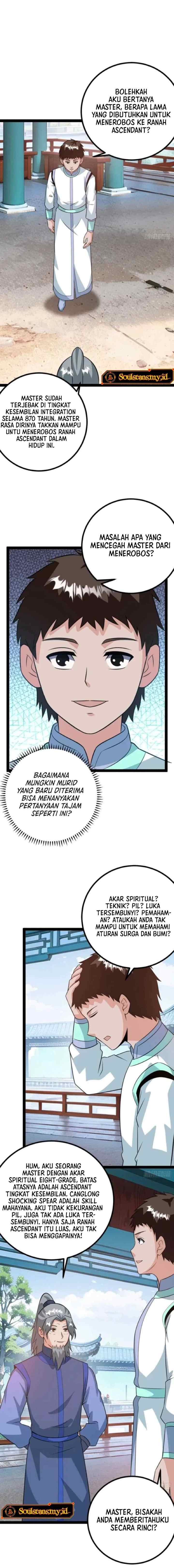 When The System Opens After The Age Of 100, All Grandchildren Kneel Upon The Mountains! chapter 48 halaman 11