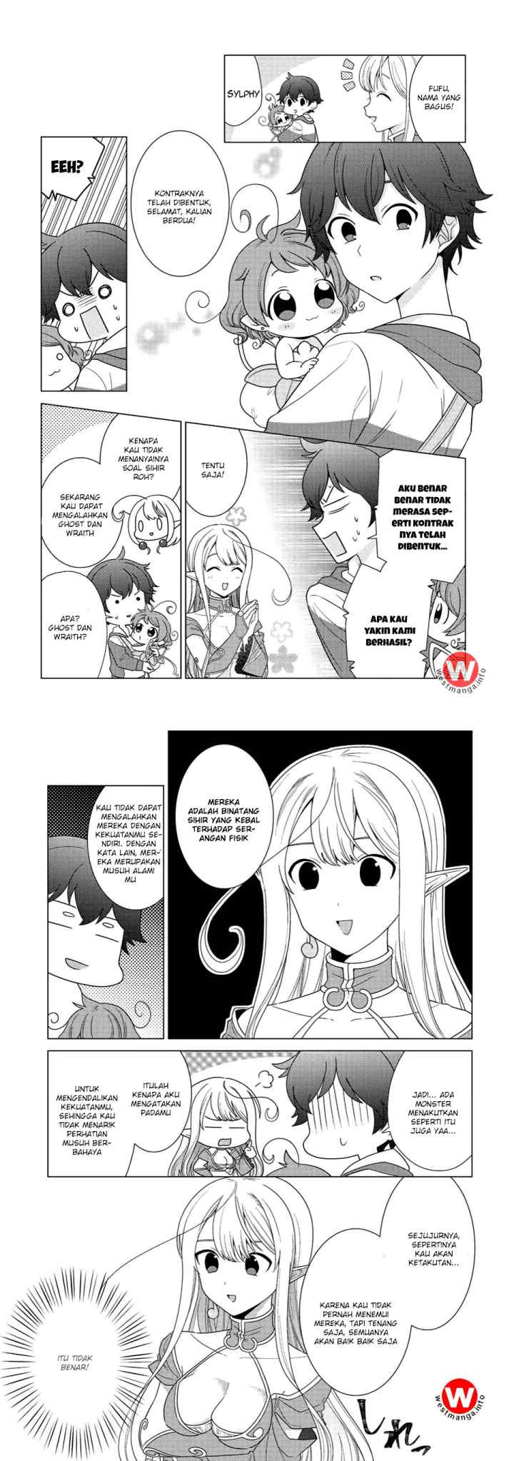 Seirei-tachi no Rakuen to Risou no Isekai Seikatsu chapter 3 halaman 6