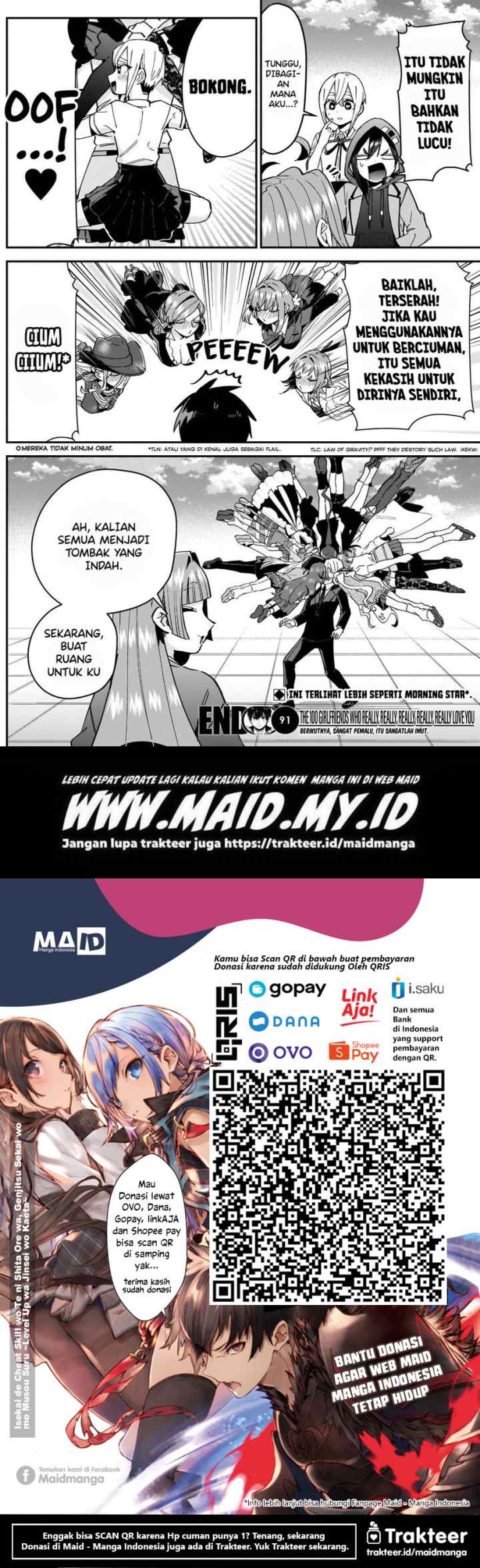 Kimi no Koto ga Dai Dai Dai Dai Daisuki na 100-ri no Kanojo chapter 91 halaman 12